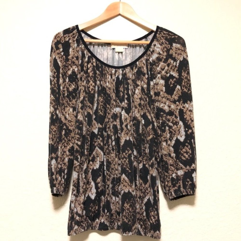 Michael Kors Patterned Blouse - image 1